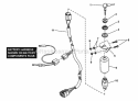 Electric Start Components Diagram and Parts List for ELP21602E  Snapper Lawn Mower