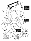 Part Location Diagram of 7040950YP Murray HANDLE, UPPER, M CAST