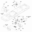Controls Group Diagram and Parts List for ELT125380 2691084 Snapper Lawn Tractor