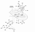 38 Mower Deck - Height Adjust Group Diagram and Parts List for ELT125380 2691084 Snapper Lawn Tractor