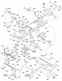 Part Location Diagram of 885591A Snapper Bracket, Pedal Pivot