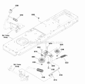 Controls Group Diagram and Parts List for ELT175420 2691044 Snapper Lawn Tractor