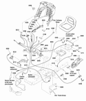 Electrical Group Diagram and Parts List for ELT18V38RDF  Snapper Lawn Tractor