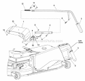 Mulching Flap Group Diagram and Parts List for ELT2440RDFR 2690856 Snapper Lawn Tractor