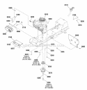 Engine Group - 20Hp  24Hp Diagram and Parts List for ELT2040RD 2691070 Snapper Lawn Tractor