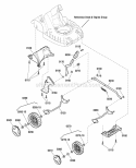Part Location Diagram of 884121YP Murray Washer, Flat, M8 X 24Mm