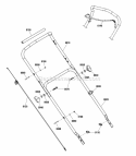 Part Location Diagram of 703689 Snapper Cable Guide