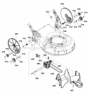 Part Location Diagram of 703679 Snapper Baffle, Rear