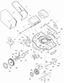 Part Location Diagram of 880785 Snapper Baffle, Rear