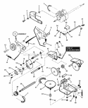 Drive System (Self-Propelled) Diagram and Parts List for EP2187520BV 7800445 Snapper Lawn Mower