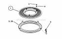 Snapperizer Accessory Diagram and Parts List for CRP216018KWV 80656 Snapper Lawn Mower