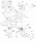 Transmission Group - Hydro Gear 324-0610 Diagram and Parts List for ERPX17538RDF  Snapper Lawn Tractor