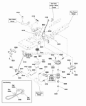 Controls Group Diagram and Parts List for ERPX17538RDF  Snapper Lawn Tractor