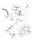 Part Location Diagram of 7300489SM Murray BRACKET FENDER SUPT RZ
