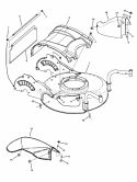 Guards And Covers Diagram and Parts List for ESPV211S 7800128 Snapper Lawn Mower