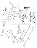 Part Location Diagram of 7015918YP Briggs and Stratton Spring depth lever
