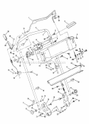 Handles  Controls Diagram and Parts List for EXP21551VE  Snapper Lawn Mower