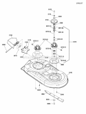 42 Deck Housing  Arbor Group Export Diagram and Parts List for EZT2042  Snapper Lawn Tractor