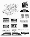 Part Location Diagram of 1753405YP Murray DECAL FENDER SNAPPE