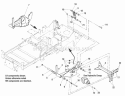Rear Suspension Group Diagram and Parts List for EZT2050 5900735 Snapper Lawn Tractor