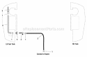 Fuel Supply Hose  Tank Replacement Parts Group Diagram and Parts List for EZT2050 5900735 Snapper Lawn Tractor