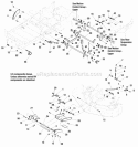 Lift Group Diagram and Parts List for EZT2050 5900735 Snapper Lawn Tractor