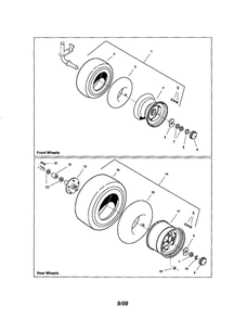 Part Location Diagram of 1722676 Snapper CAP, Hub, Gray