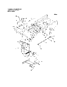 Deck lift Diagram and Parts List for 5900665  Snapper Lawn Mower