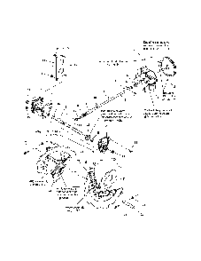 Auger drive Diagram and Parts List for 9560E  Snapper Snow Blower