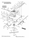 Mower Deck Parts Group Diagram and Parts List for FB13250BV 1694378 Snapper Lawn Mower