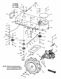 Part Location Diagram of 7072520YP Murray BRACKET, CLUTCH SUPPORT