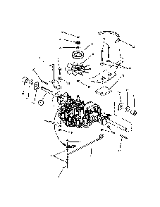 Transmission (hydro drive) Diagram and Parts List for WLT160H42HBV2  Snapper Lawn Tractor