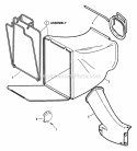 Accessory - Grass Bag Diagram and Parts List for 19305  Snapper Lawn Mower