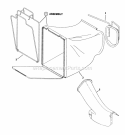 Grass Bag Diagram and Parts List for 21401D-2 80'S Snapper Lawn Mower
