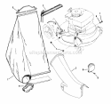 Part Location Diagram of 7076355 Snapper Deflector, Side Out