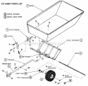 Part Location Diagram of 7060697 Snapper Dump Cart