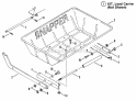 Load Carrier Accessory Diagram and Parts List for 25086S  Snapper Lawn Tractor