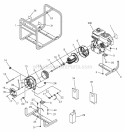 Generator Main Unit Diagram and Parts List for G30000  Snapper Generator