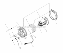 Alternator Diagram and Parts List for G35000 30214 Snapper Generator
