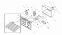 Control Panel Diagram and Parts List for G35000 30214 Snapper Generator