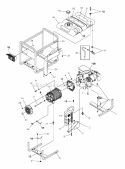 Part Location Diagram of MS3430 Snapper Manual, Engine
