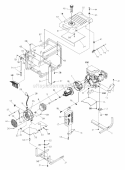 Generator Main Unit Diagram and Parts List for G55000  Snapper Generator