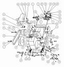 Part Location Diagram of 7079295 Snapper Locknut, Hex, 1/2-20 W/Nyloc