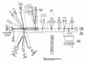 Page K Diagram and Parts List for GC9520KW 84449 Snapper Lawn Tractor