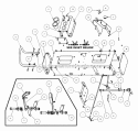 Part Location Diagram of 7073009YP Briggs and Stratton Brkt diff lock h