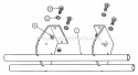 Bumper Group Diagram and Parts List for GC9520KW 84449 Snapper Lawn Tractor
