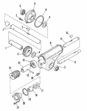 Part Location Diagram of 27625 Snapper Shaft, Auger