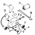 Jump Start Kits Diagram and Parts List for 5241  Snapper Snow Blower