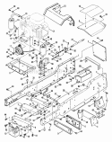Part Location Diagram of 7038528YP Briggs and Stratton Brace front