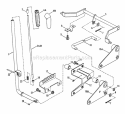 Part Location Diagram of 7047874YP Murray WELD LEVER ARM